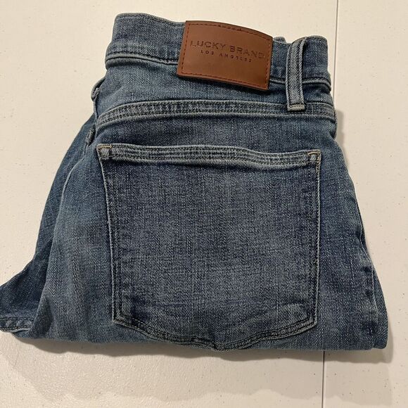 Lucky Brand Denim - Lucky Brand Ava Skinny Jeans Women's 10/28R Medium Blue Stretch Denim Mid Rise